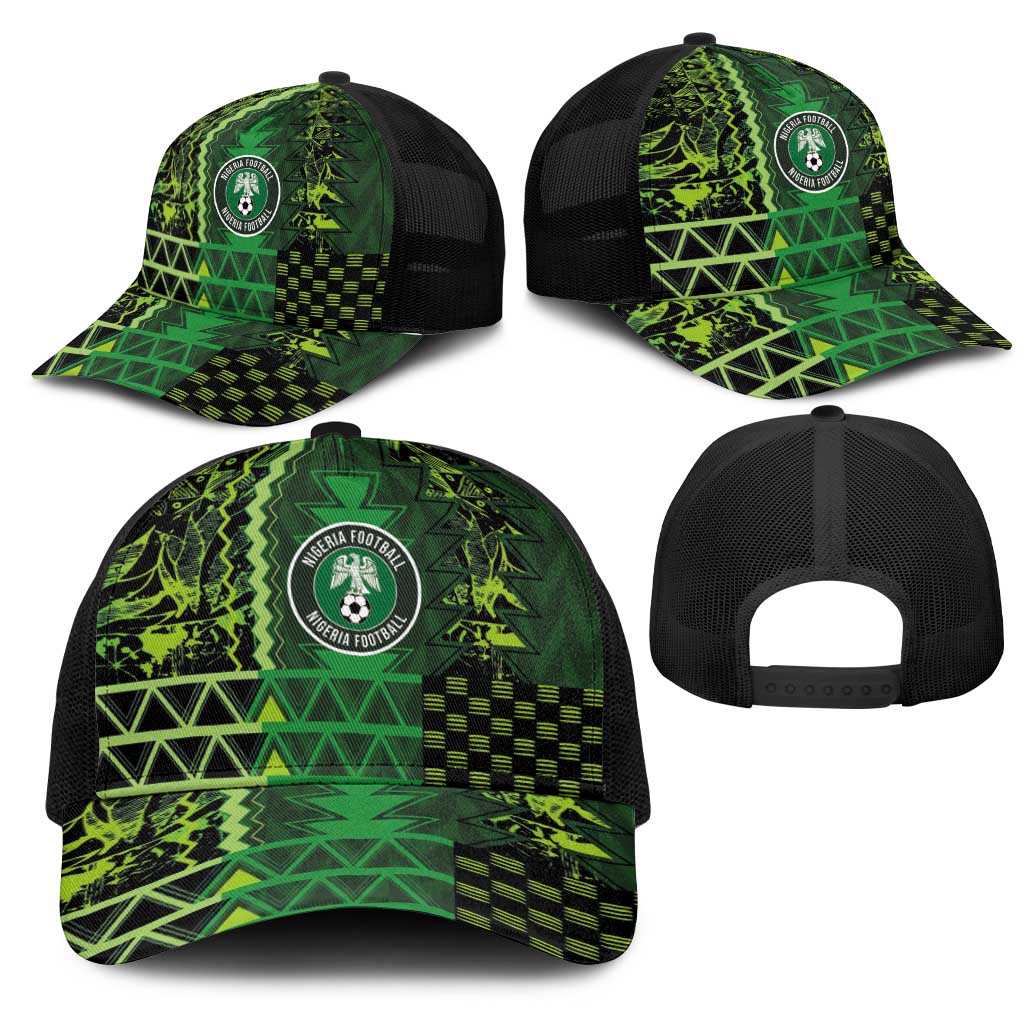 Nigeria Football Baseball Net Cap The Naija-Tribal Sporty Style