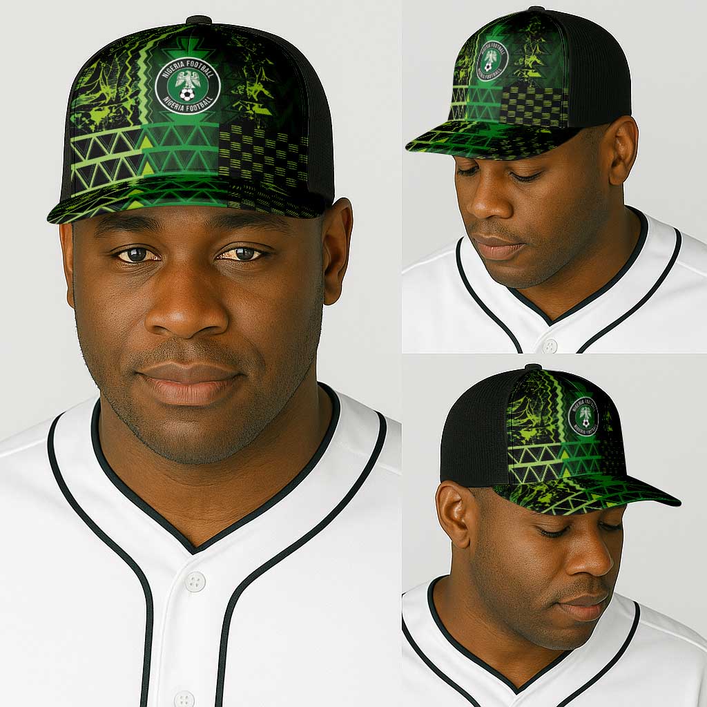 Nigeria Football Baseball Net Cap The Naija-Tribal Sporty Style
