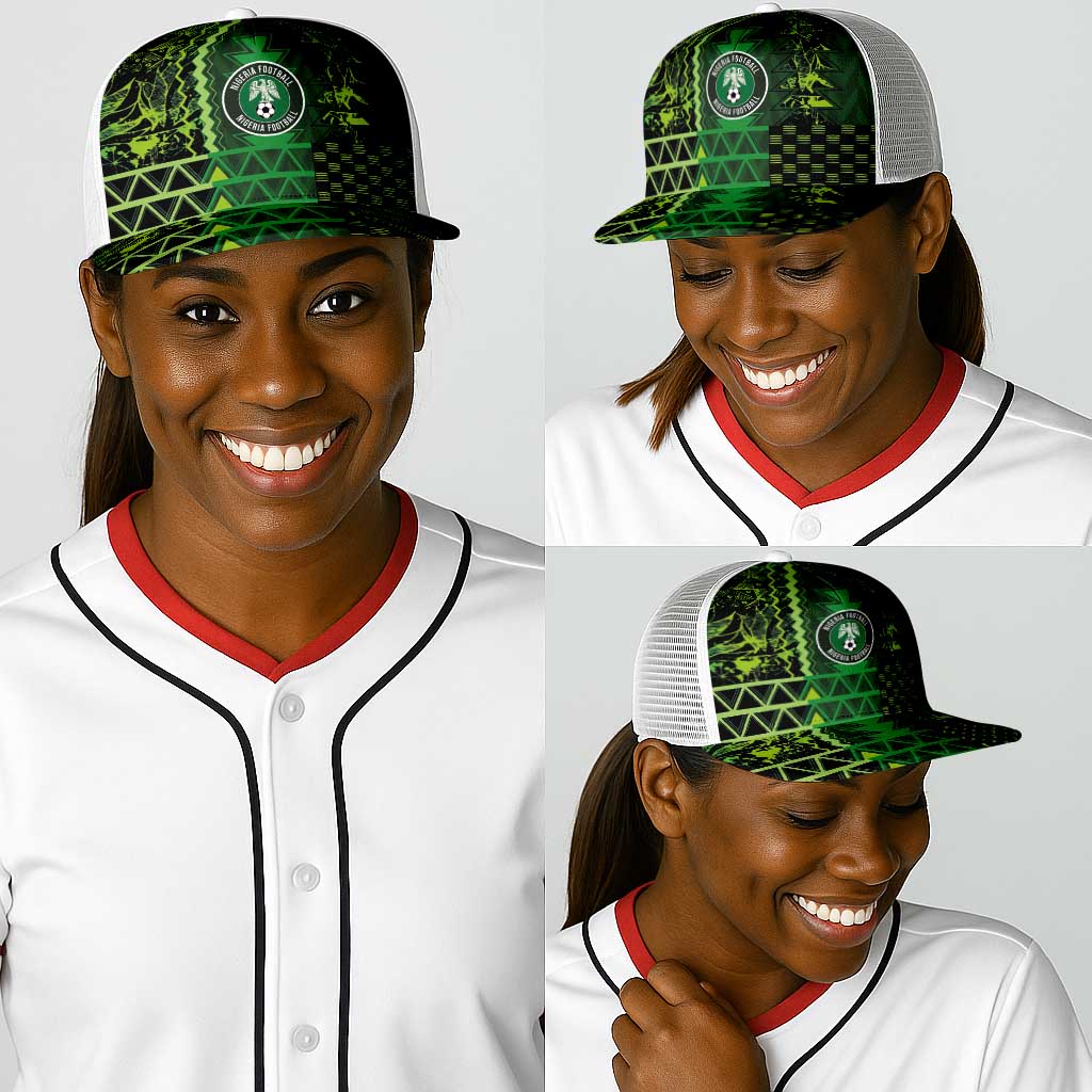 Nigeria Football Baseball Net Cap The Naija-Tribal Sporty Style