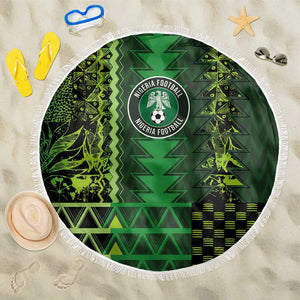 Nigeria Football Beach Blanket The Naija-Tribal Sporty Style - African Pride