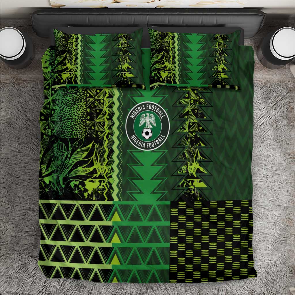 Nigeria Football Bedding Set The Naija-Tribal Sporty Style - African Pride