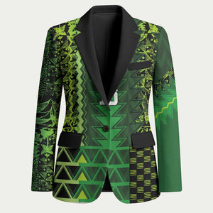Custom Nigeria Football Blazer The Naija-Tribal Sporty Style - African Pride