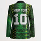 Custom Nigeria Football Blazer The Naija-Tribal Sporty Style - African Pride