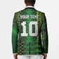 Custom Nigeria Football Blazer The Naija-Tribal Sporty Style - African Pride