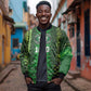 Custom Nigeria Football Bomber Jacket The Naija-Tribal Sporty Style - African Pride
