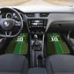 Custom Nigeria Football Car Mats The Naija-Tribal Sporty Style - African Pride
