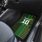 Custom Nigeria Football Car Mats The Naija-Tribal Sporty Style - African Pride
