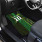 Custom Nigeria Football Car Mats The Naija-Tribal Sporty Style - African Pride