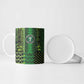 Custom Nigeria Football Ceramic Mug The Naija-Tribal Sporty Style - African Pride