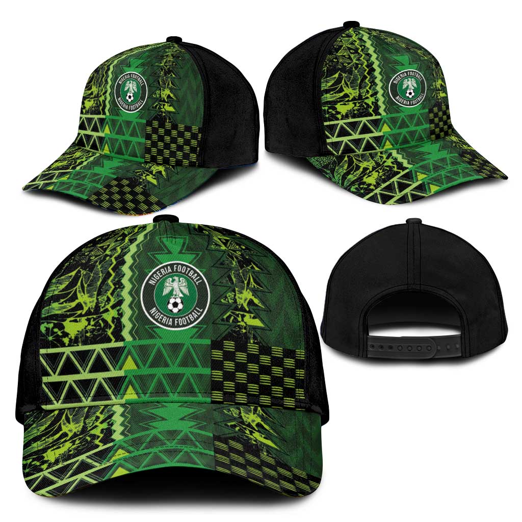 Nigeria Football Classic Cap The Naija-Tribal Sporty Style