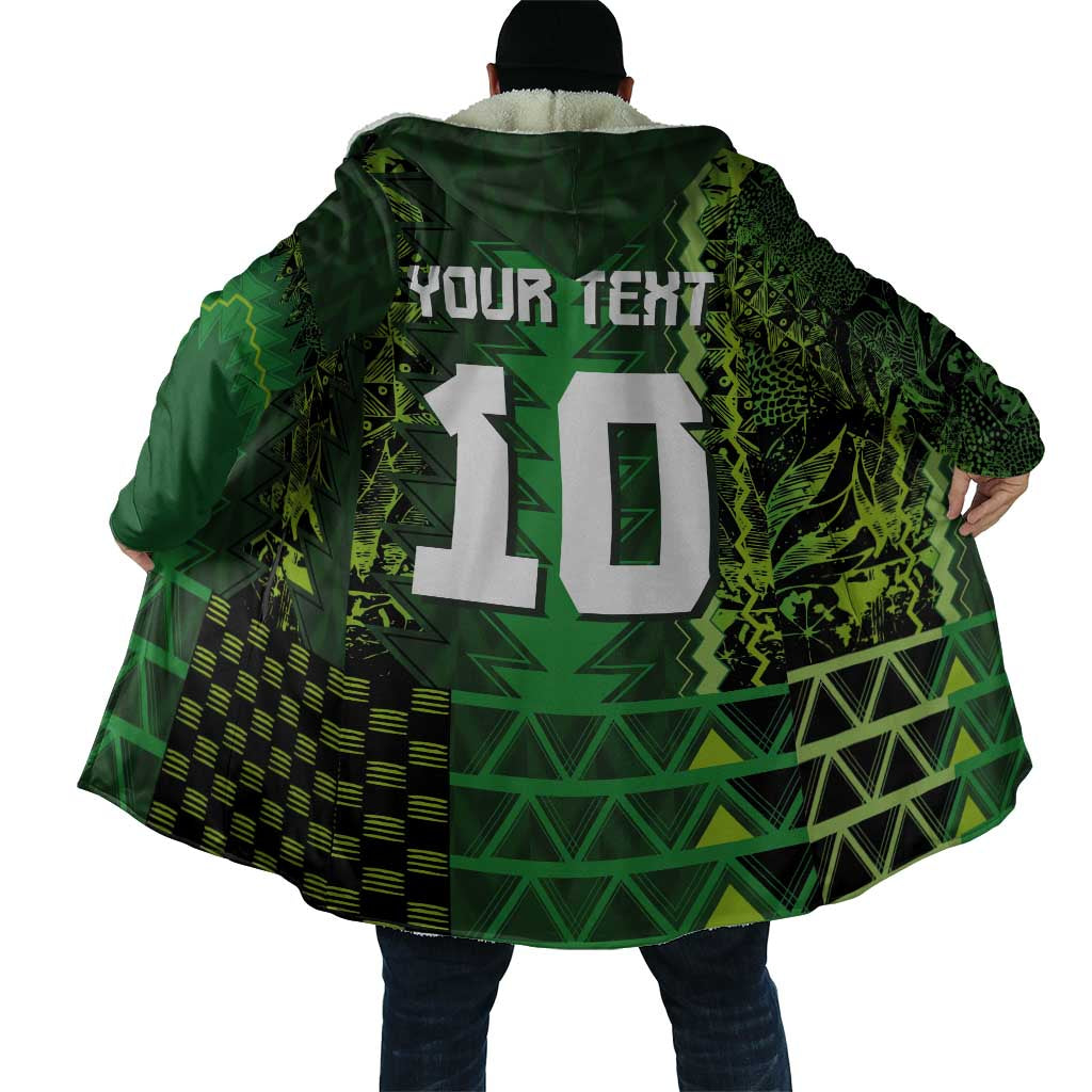 Custom Nigeria Football Cloak The Naija-Tribal Sporty Style - African Pride