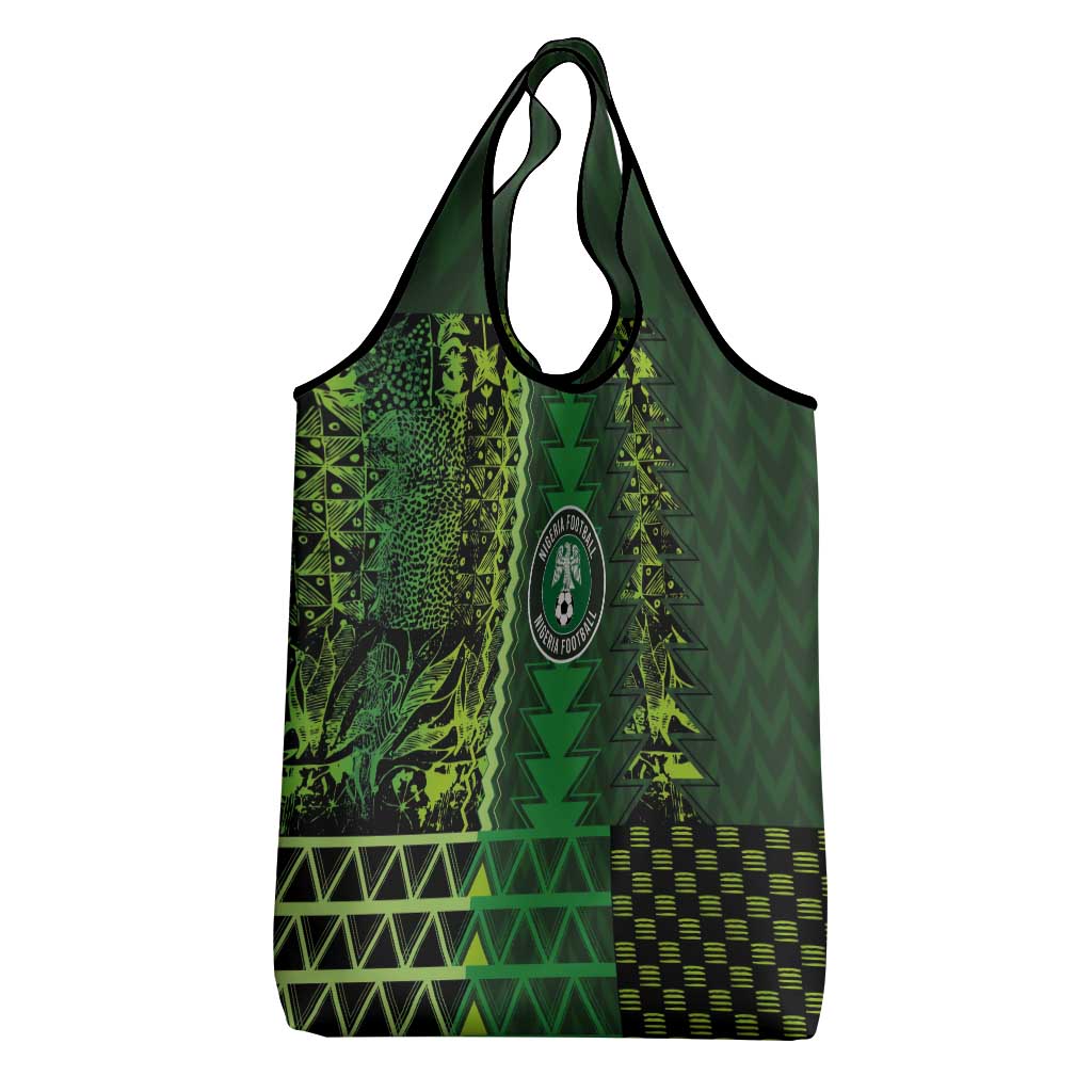 Nigeria Football Grocery Bag The Naija-Tribal Sporty Style - African Pride