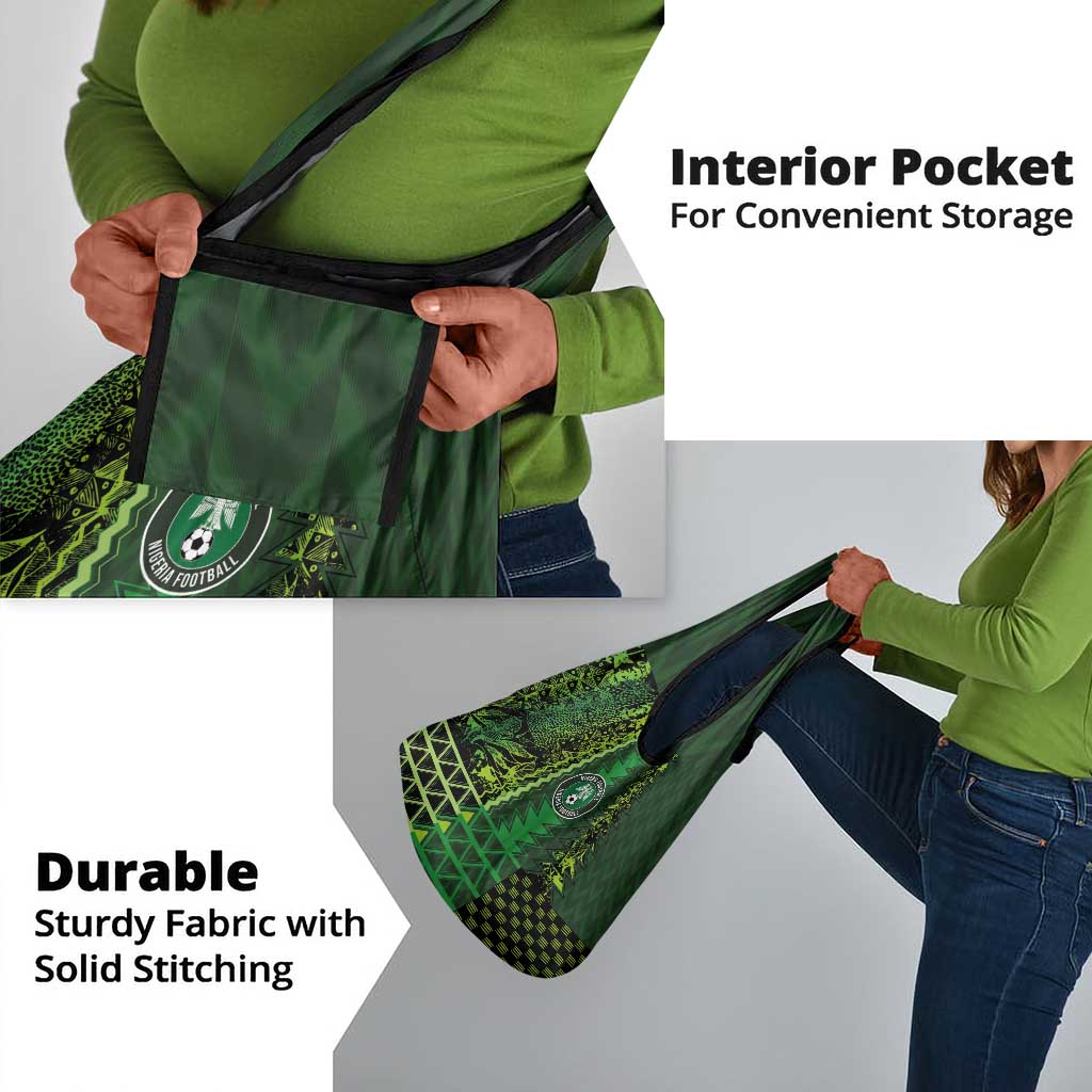 Nigeria Football Grocery Bag The Naija-Tribal Sporty Style - African Pride