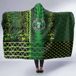 Nigeria Football Hooded Blanket The Naija-Tribal Sporty Style - African Pride