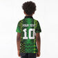 Custom Nigeria Football Kid Polo Shirt The Naija-Tribal Sporty Style - African Pride