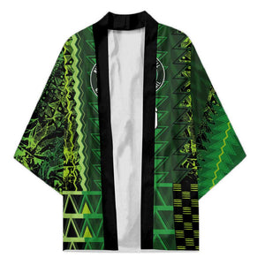 Custom Nigeria Football Kimono The Naija-Tribal Sporty Style - African Pride
