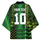 Custom Nigeria Football Kimono The Naija-Tribal Sporty Style - African Pride