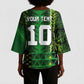 Custom Nigeria Football Kimono Sleeve Blouse The Naija-Tribal Sporty Style - African Pride