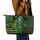 Nigeria Football Leather Tote Bag The Naija-Tribal Sporty Style - African Pride