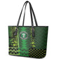 Nigeria Football Leather Tote Bag The Naija-Tribal Sporty Style - African Pride