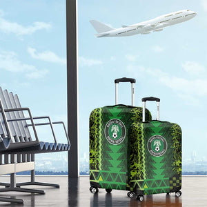 Nigeria Football Luggage Cover The Naija-Tribal Sporty Style - African Pride