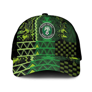 Nigeria Football Mesh Trucker Cap The Naija-Tribal Sporty Style