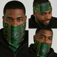 Nigeria Football Neck Gaiter The Naija-Tribal Sporty Style - African Pride