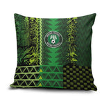 Nigeria Football Pillow Cover The Naija-Tribal Sporty Style - African Pride