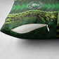 Nigeria Football Pillow Cover The Naija-Tribal Sporty Style - African Pride