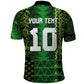Custom Nigeria Football Polo Shirt The Naija-Tribal Sporty Style - African Pride