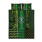 Nigeria Football Quilt Bed Set The Naija-Tribal Sporty Style - African Pride