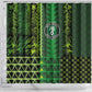 Nigeria Football Shower Curtain The Naija-Tribal Sporty Style - African Pride