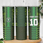 Custom Nigeria Football Skinny Tumbler The Naija-Tribal Sporty Style - African Pride