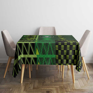 Nigeria Football Tablecloth The Naija-Tribal Sporty Style - African Pride
