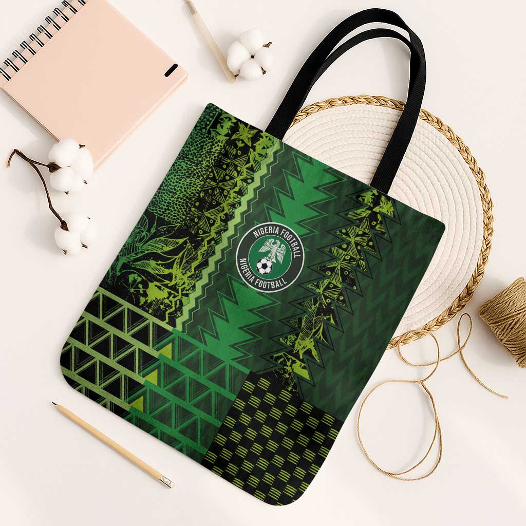 Nigeria Football Tote Bag The Naija-Tribal Sporty Style - African Pride