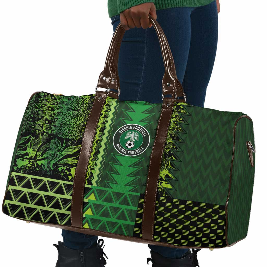 Nigeria Football Travel Bag The Naija-Tribal Sporty Style - African Pride
