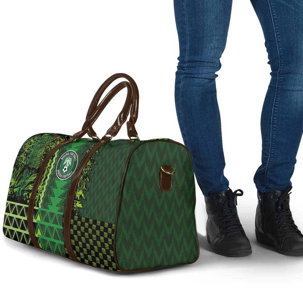 Nigeria Football Travel Bag The Naija-Tribal Sporty Style - African Pride