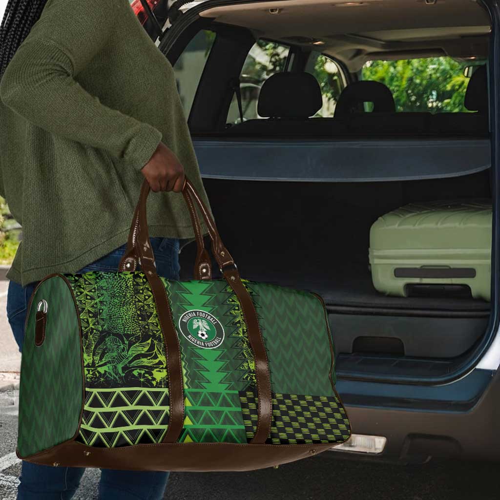 Nigeria Football Travel Bag The Naija-Tribal Sporty Style - African Pride