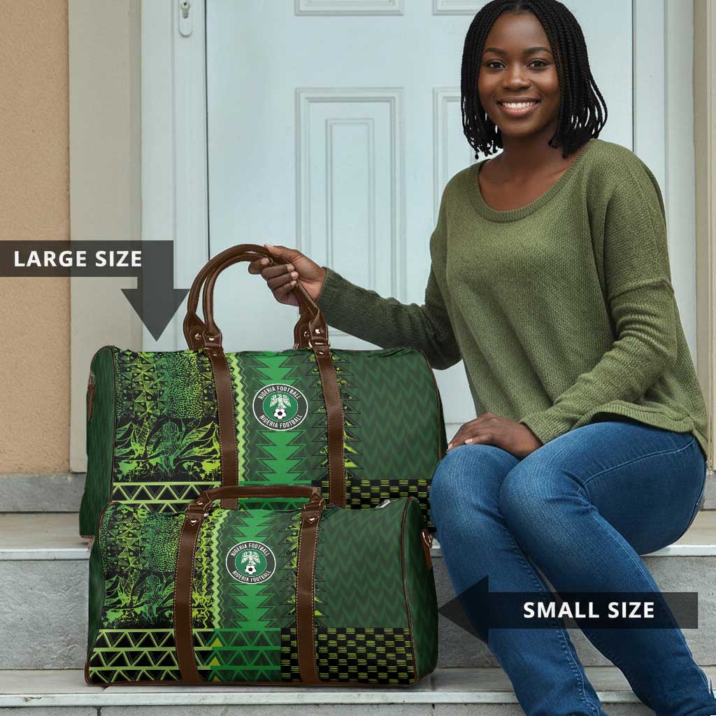 Nigeria Football Travel Bag The Naija-Tribal Sporty Style - African Pride