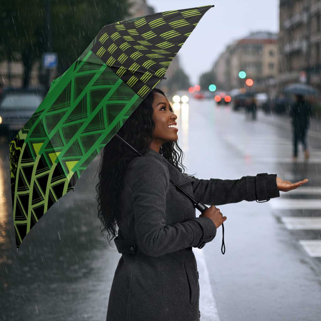 Nigeria Football Umbrella The Naija-Tribal Sporty Style - African Pride