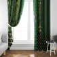 Nigeria Football Window Curtain The Naija-Tribal Sporty Style - African Pride