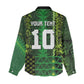 Custom Nigeria Football Women Casual Shirt The Naija-Tribal Sporty Style - African Pride
