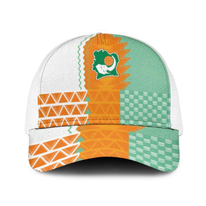 Ivory Coast Football Baseball Net Cap Côte d'Ivoire-Tribal Sporty Style