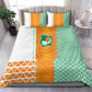 Ivory Coast Football Bedding Set Côte d'Ivoire-Tribal Sporty Style - African Pride