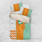 Ivory Coast Football Bedding Set Côte d'Ivoire-Tribal Sporty Style - African Pride