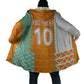 Custom Ivory Coast Football Cloak Côte d'Ivoire-Tribal Sporty Style - African Pride