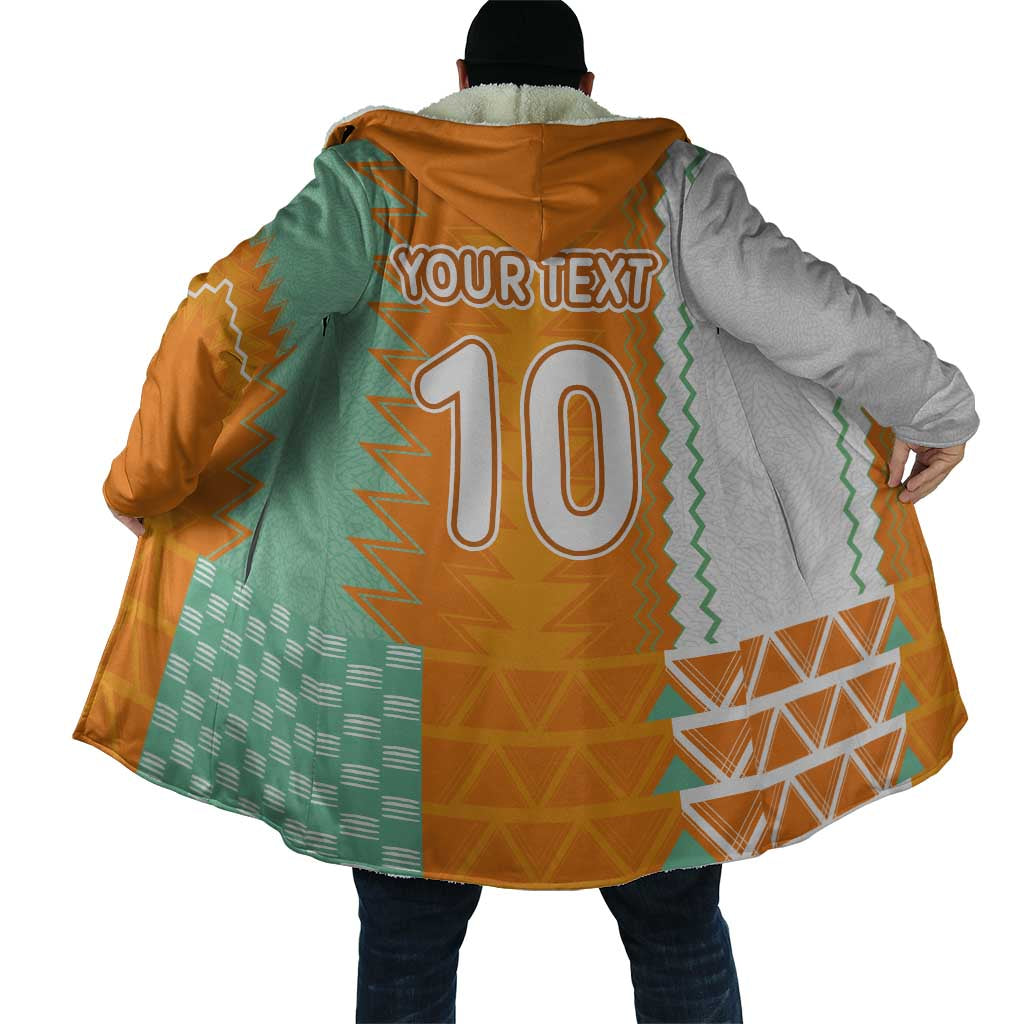 Custom Ivory Coast Football Cloak Côte d'Ivoire-Tribal Sporty Style - African Pride