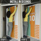 Custom Ivory Coast Football Door Cover Côte d'Ivoire-Tribal Sporty Style - African Pride