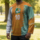Custom Ivory Coast Football Hockey Jersey Côte d'Ivoire-Tribal Sporty Style - African Pride