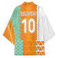 Custom Ivory Coast Football Kimono Côte d'Ivoire-Tribal Sporty Style - African Pride